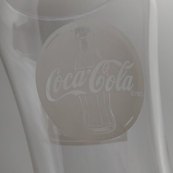 Vintage Frosted Blockbuster Video Glass Coca-Cola - Picture 6 of 7